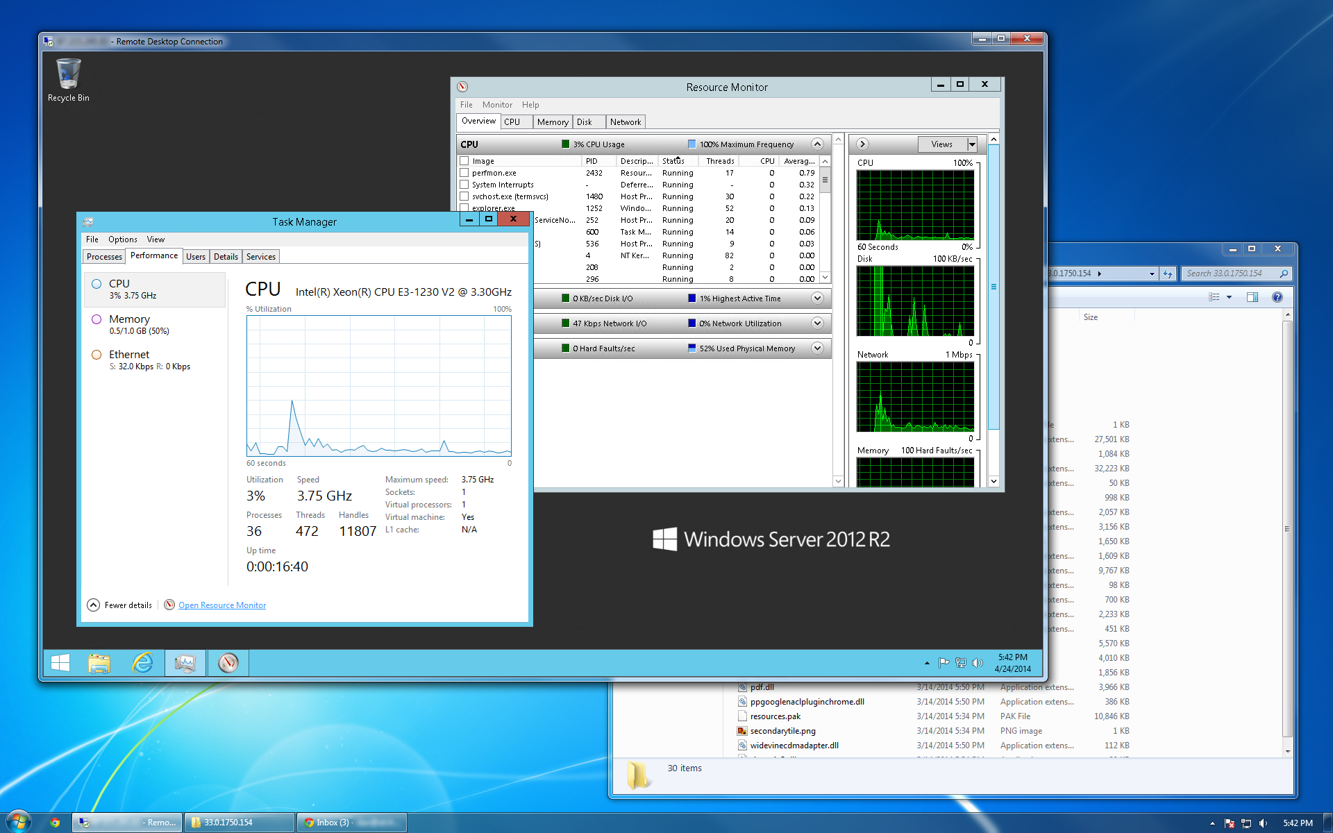 Windows Server Screenshot